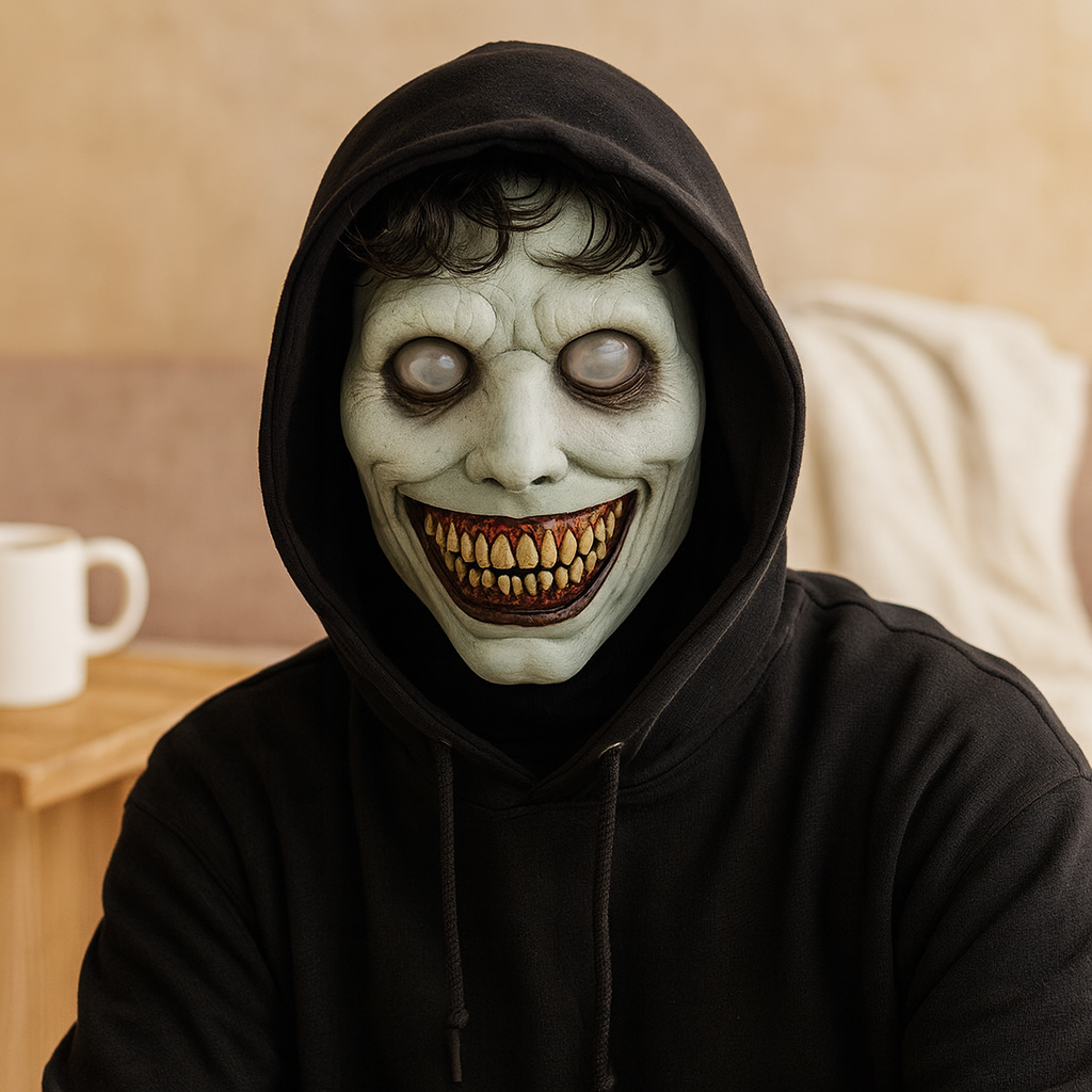 Creepy Demon Mask – Halloween Cosplay Prop