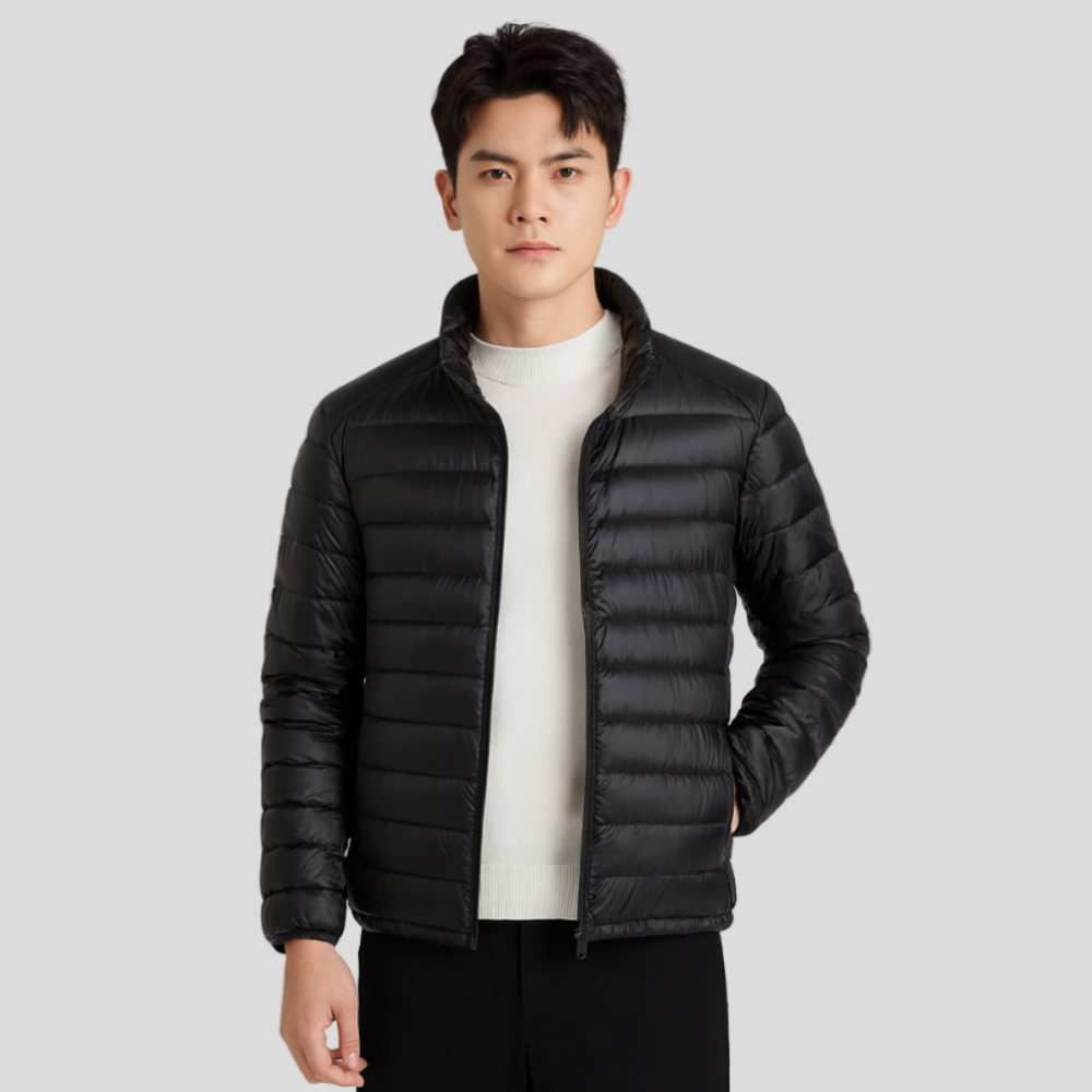 Elias | Men's Winter Coat with High Collar