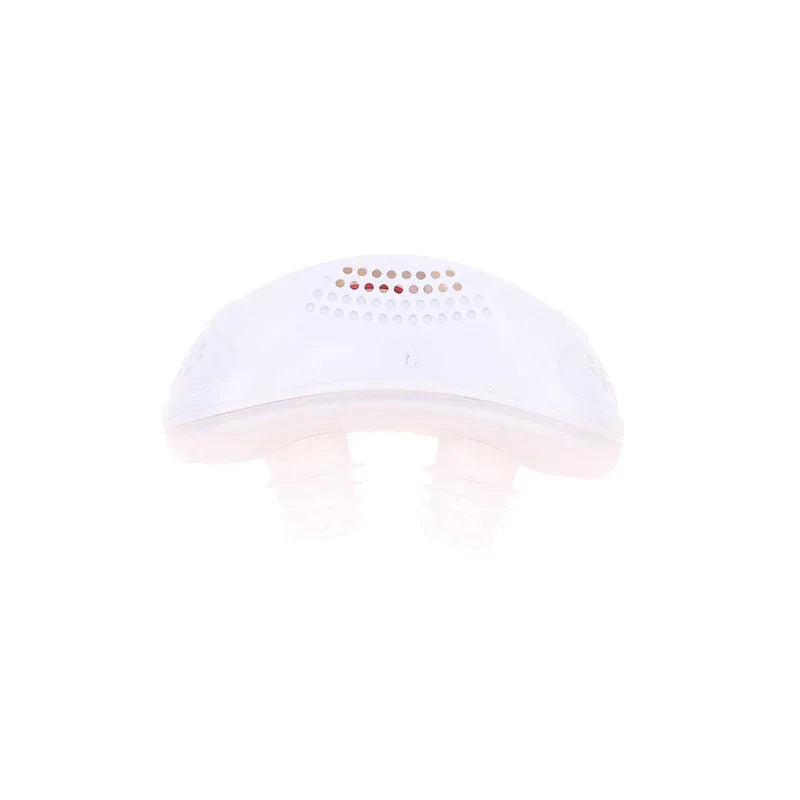 Microelectronic CPAP device for snoring