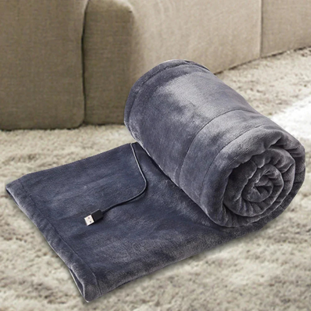 CozyHaven- Soft and comfortable USB Powered Plush Blanket