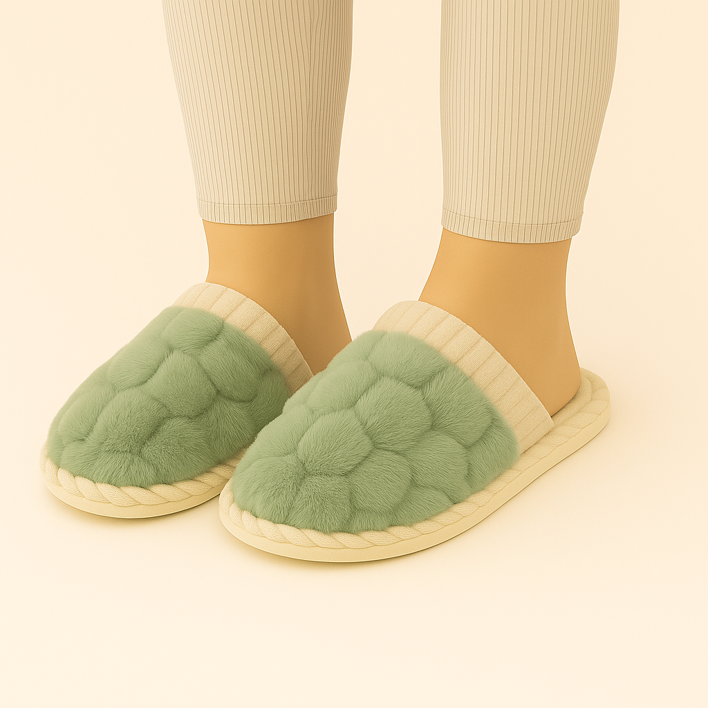 Selene | Plush Winter House Slippers
