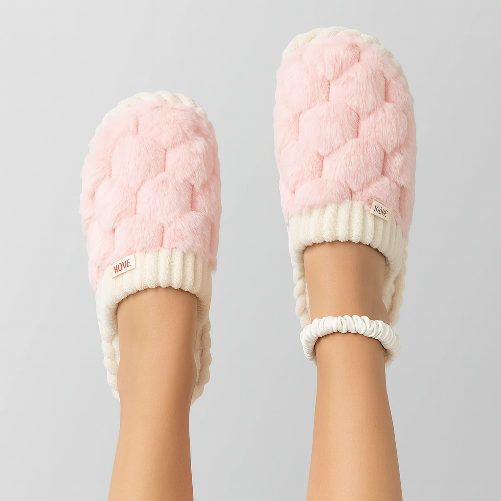 Selene | Plush Winter House Slippers
