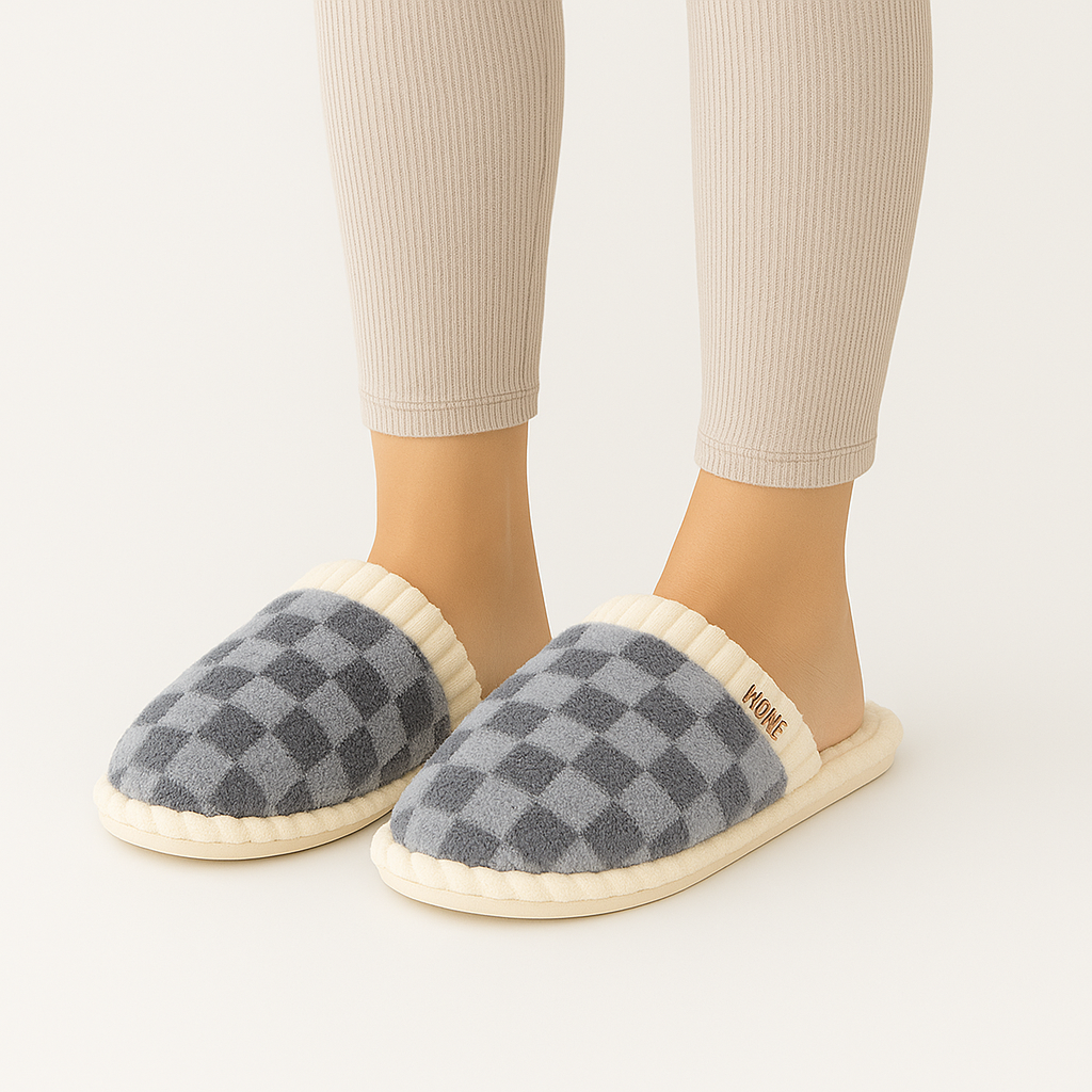 Selene | Plush Winter House Slippers