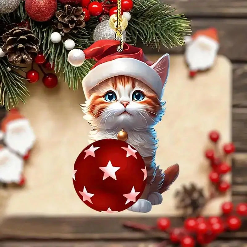 Advent Calendar with Christmas Tree Decor 2025 Cute Animal Comic