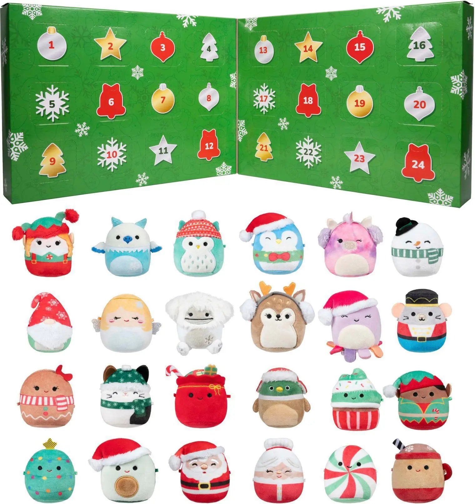 Advent Calendar Set with Plush Toys