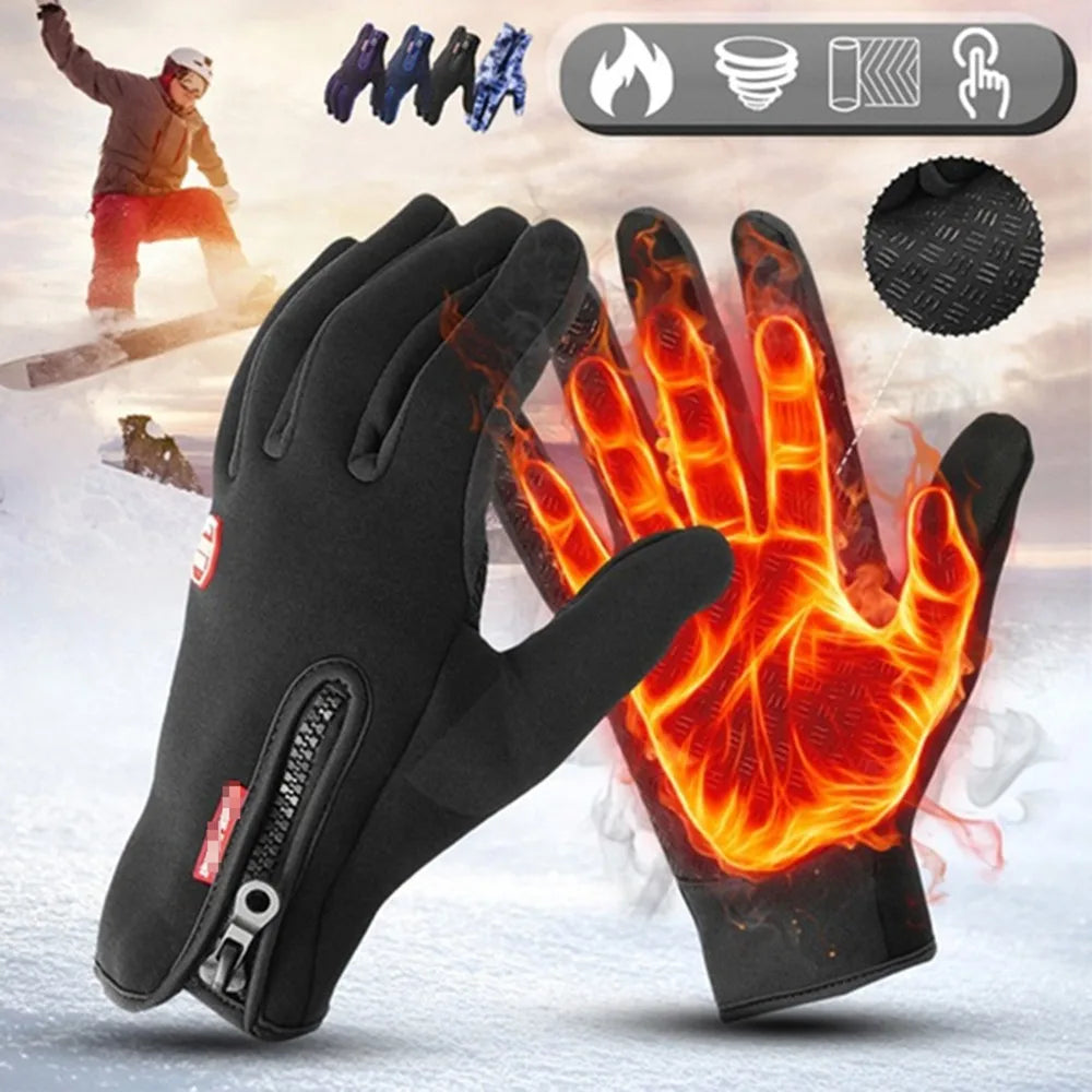 Outdoor Heated Gloves with Touchscreen