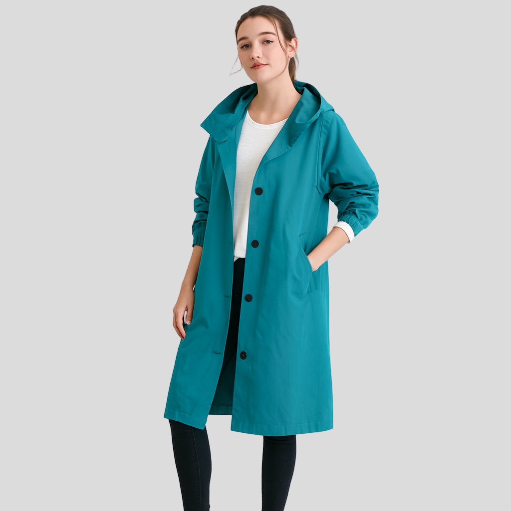 Vellora | Elegant Waterproof Trench Coat