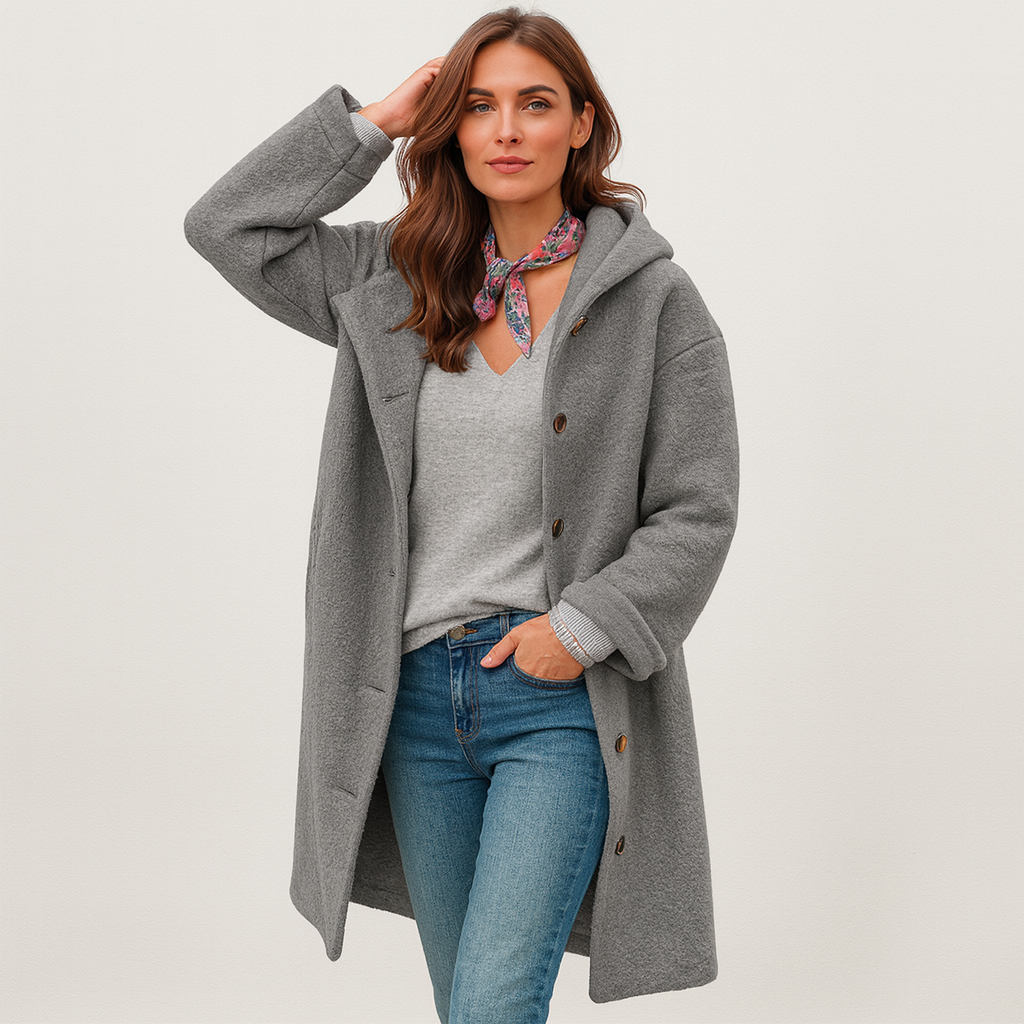 Veronica Waterproof Winter Trench Coat
