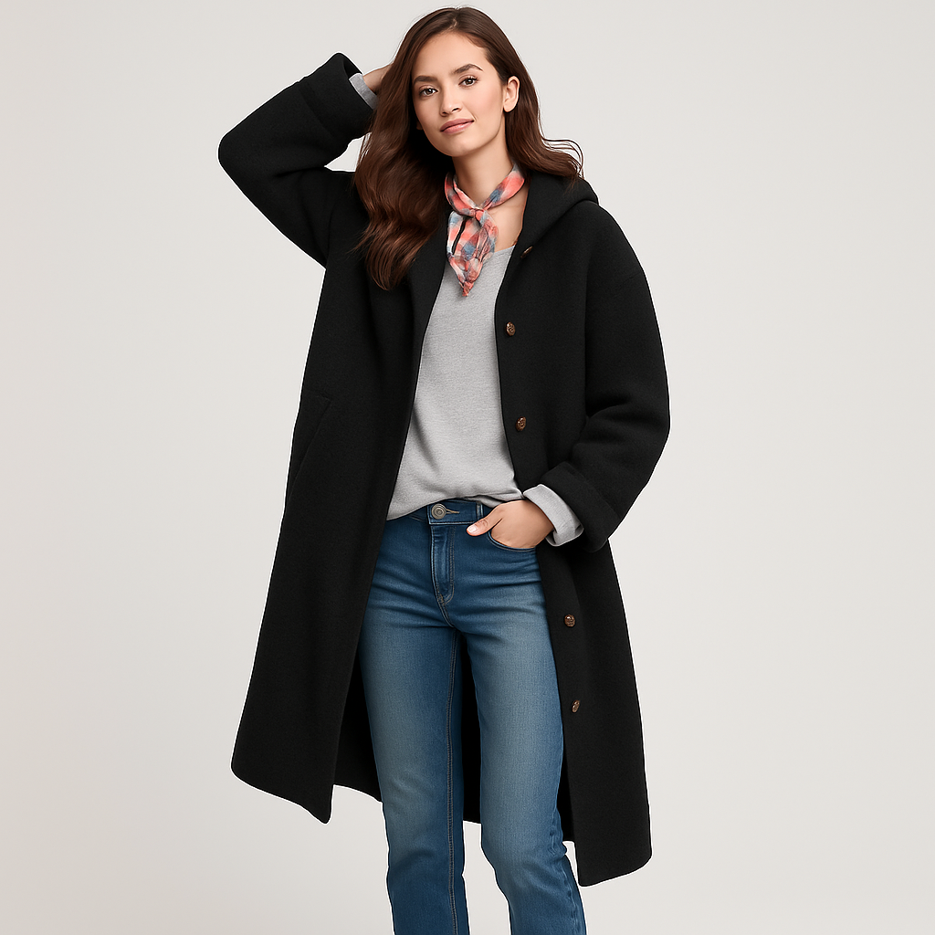 Veronica Waterproof Winter Trench Coat