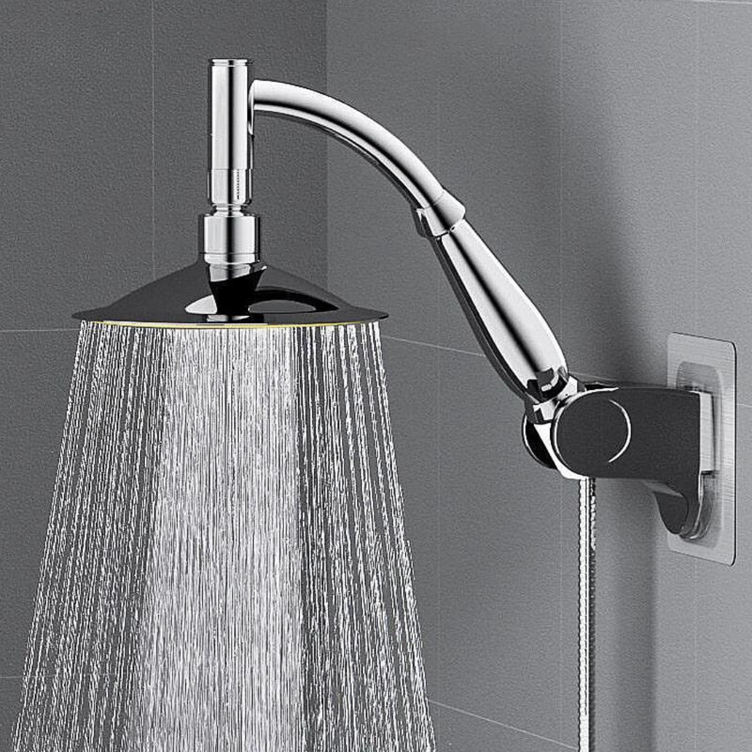 AquaFlex - Adjustable Shower Head with Wall Mount