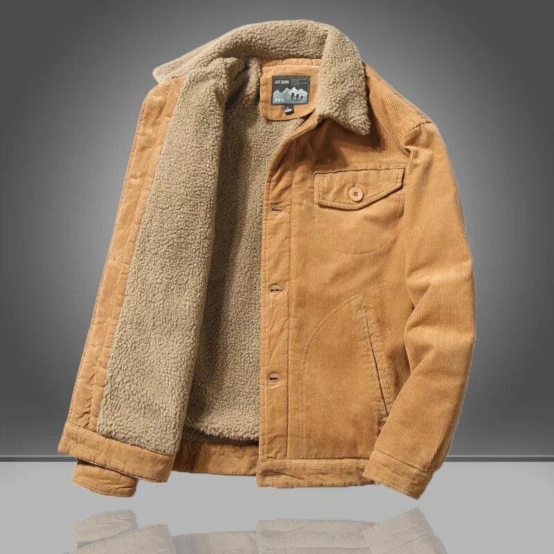 Elias Stylish Long-Sleeved Jacket with Pockets – Classic and Modern Design