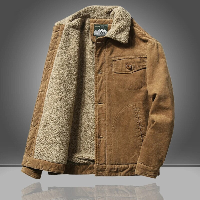 Elias Stylish Long-Sleeved Jacket with Pockets – Classic and Modern Design