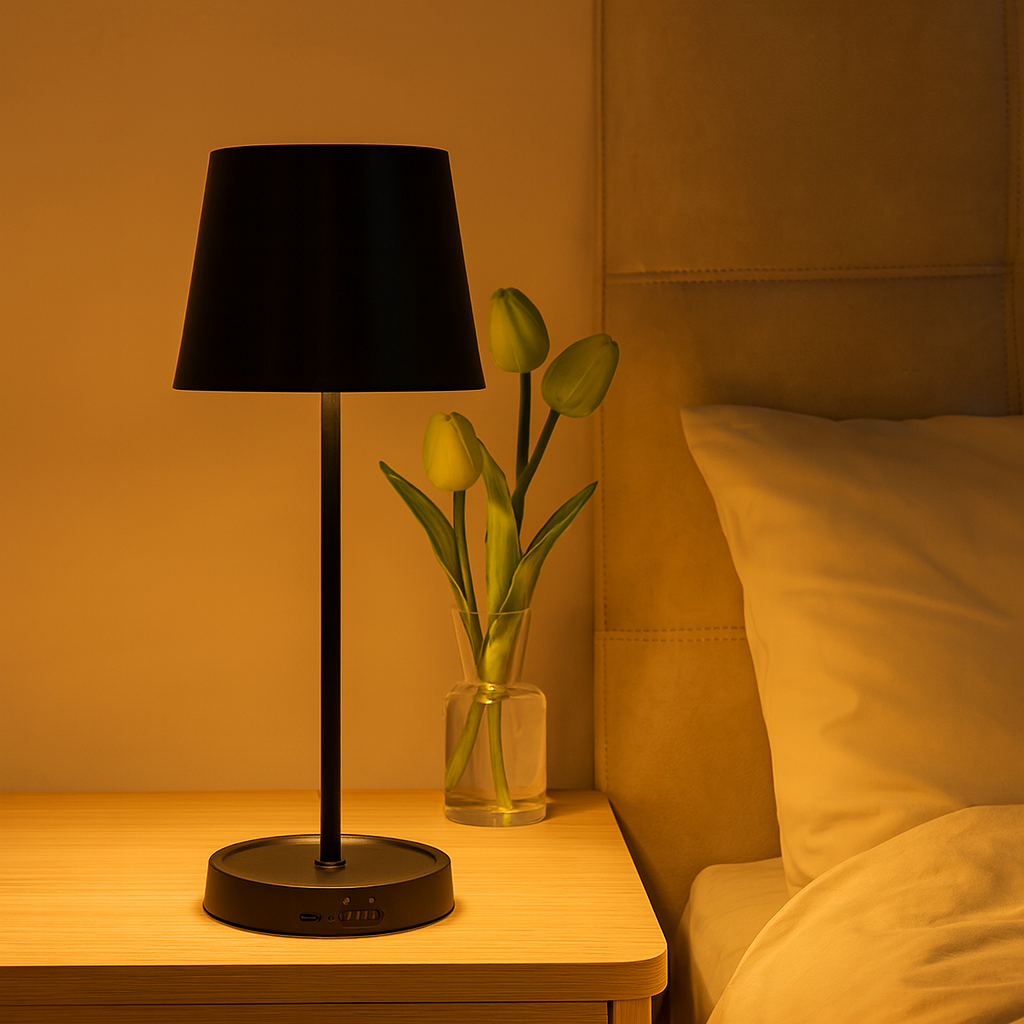 Zyora | Wireless Rechargeable Table Lamp