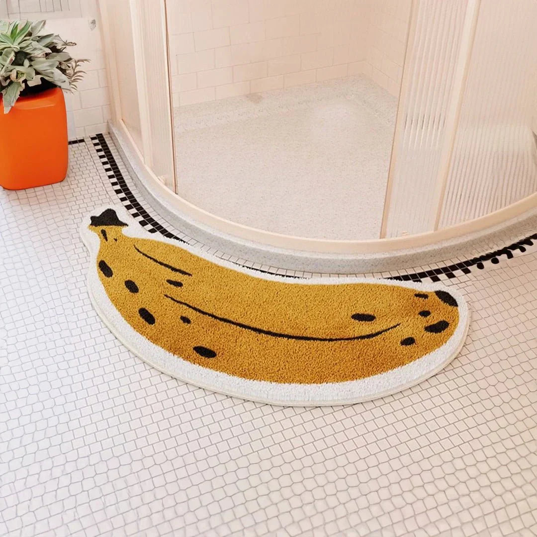 FruitFun- Playful and Cozy Bathroom Plush Bath Mats