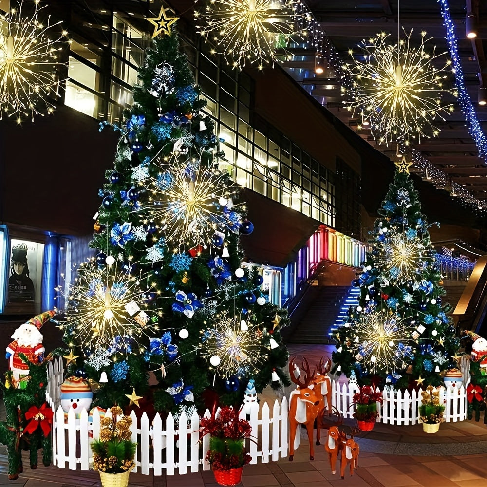 LED Pendant Lights in Globe Shape – Enchanting Garden Decoration