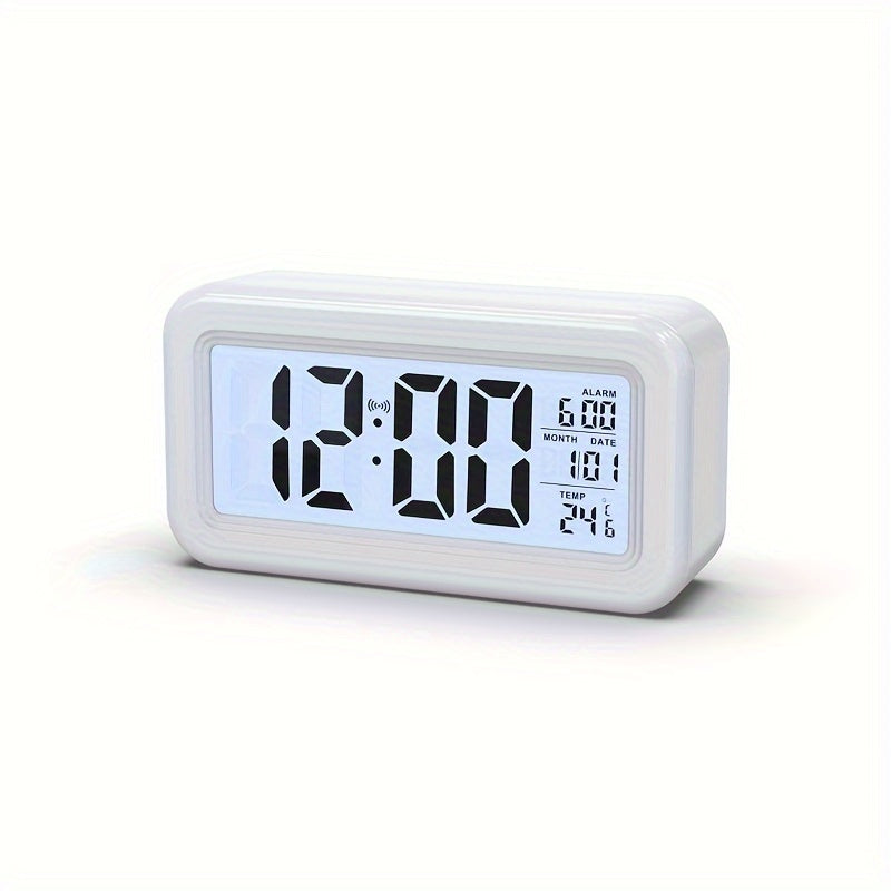 GlowStack - Minimalist Stackable LED Digital Alarm Clock