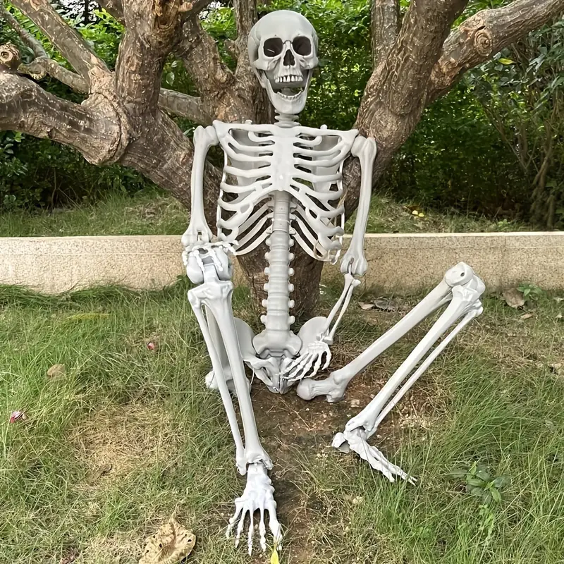 GraveShadow Halloween Sculpture – Decorative Figure for House & Garden