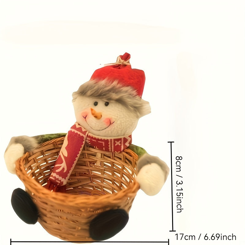 Christmas Doll | Candy Basket Festive Holiday Decoration