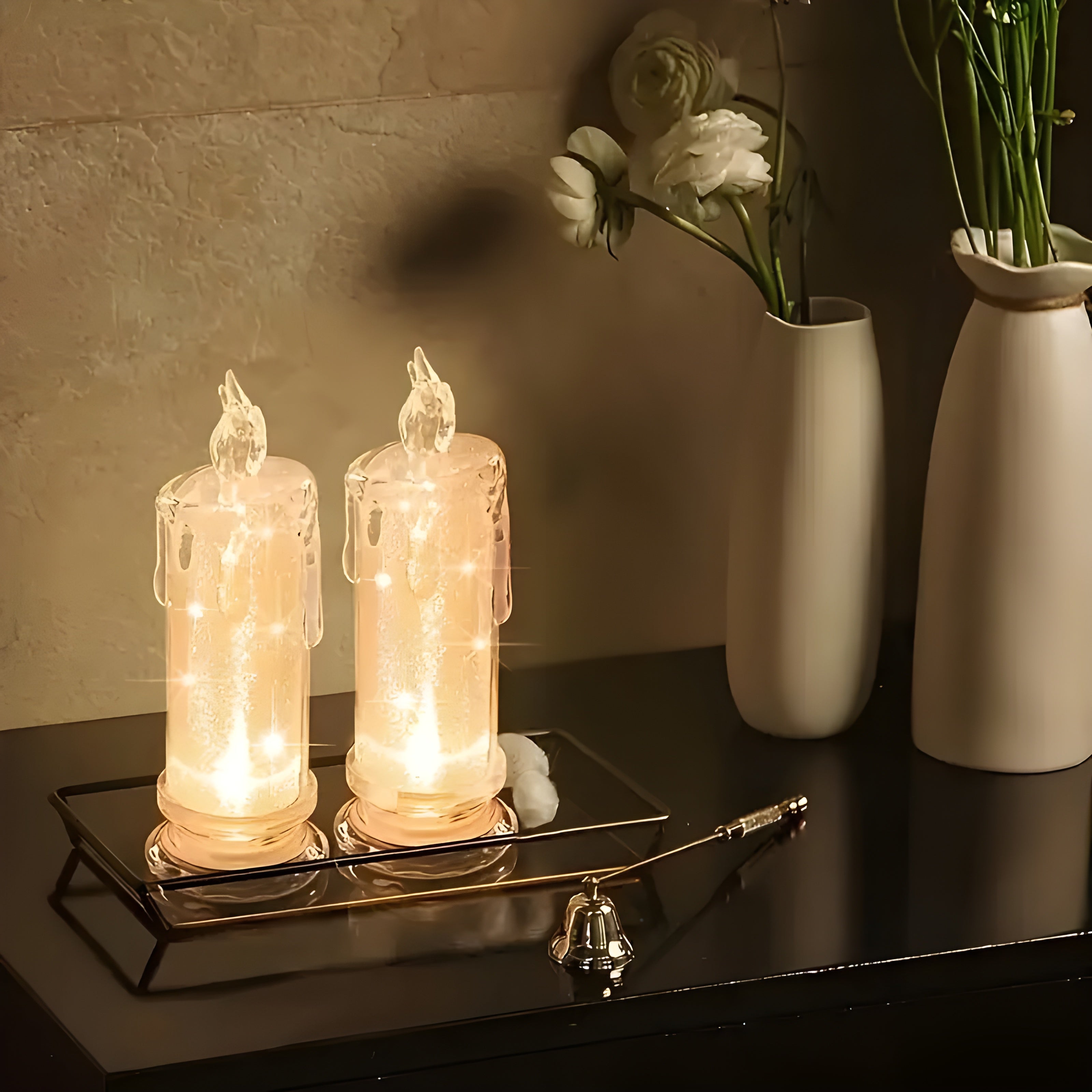 LED-safe and romantic candles