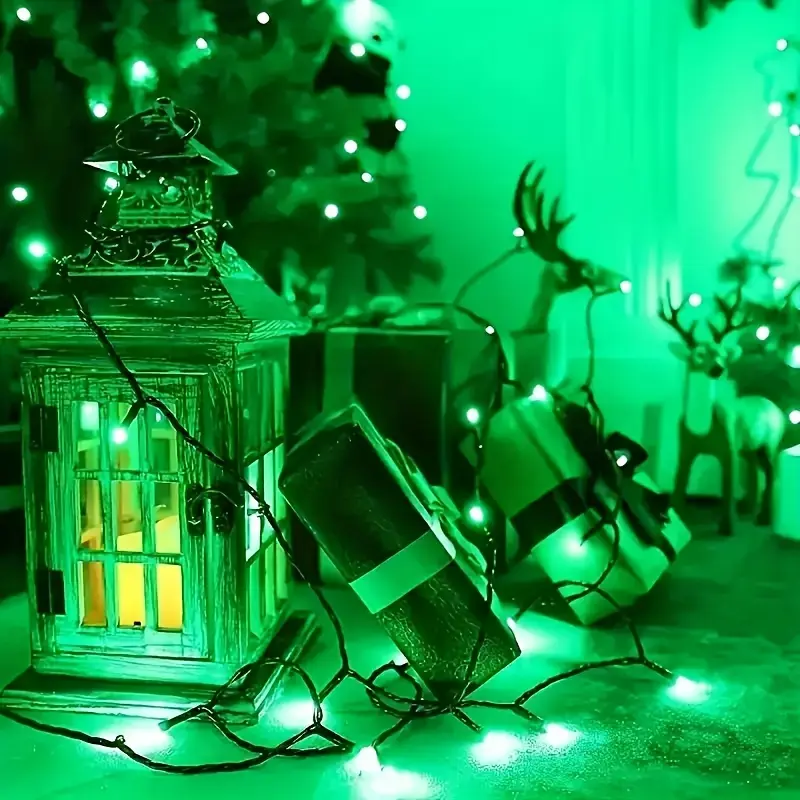 SolarGlow Halloween Fairy String Lights – Solar Outdoor Lighting for Garden & Terrace