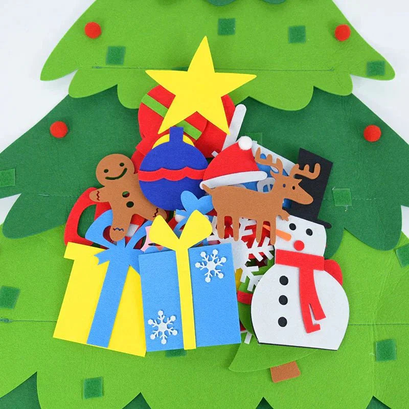 Felt Pine Tree - Montessori