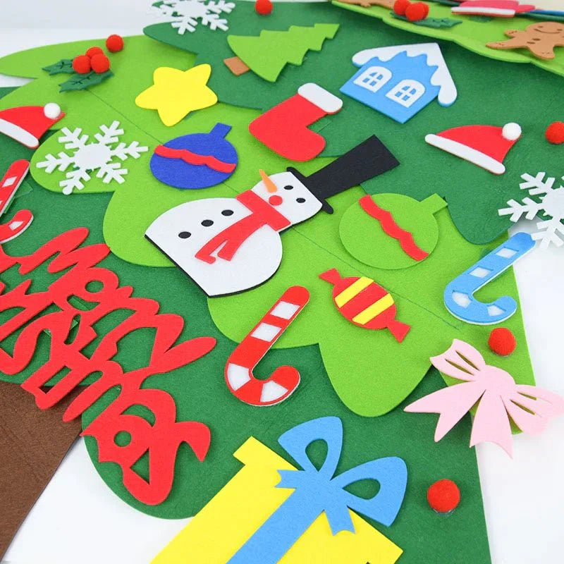 Felt Pine Tree - Montessori