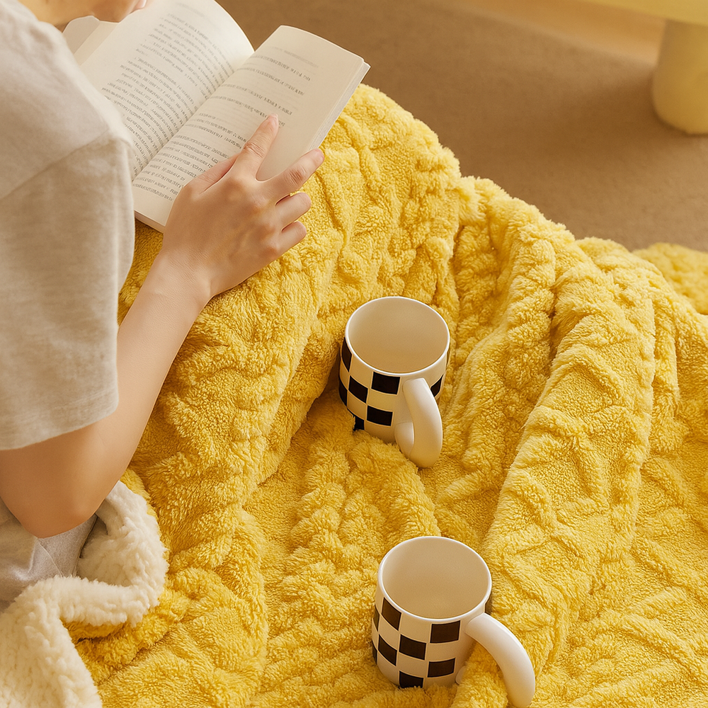 Soren | Thick Lambswool Winter Blanket