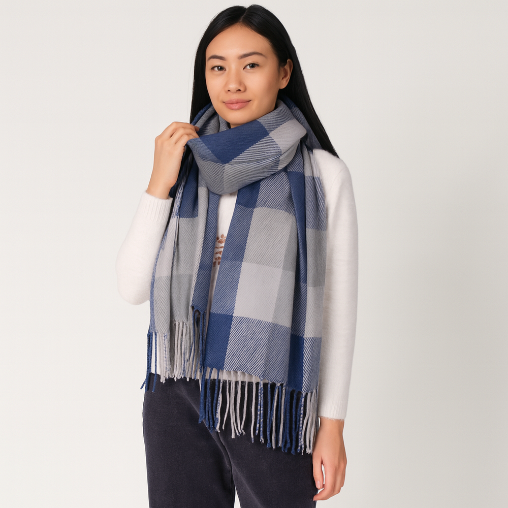 Sofia | Oversized Winter Scarf with Soft Knit