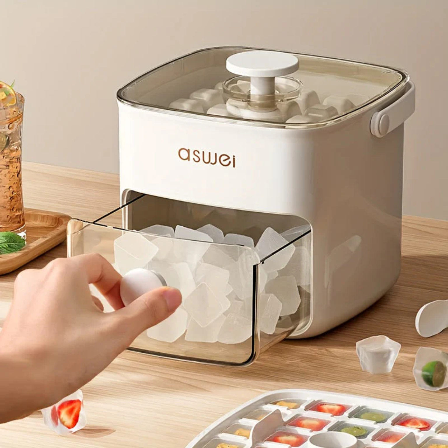 FrostMate - Compact ice storage