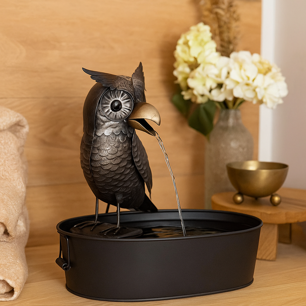 Animal figures | Enchanting Outdoor Waterfall Fountain