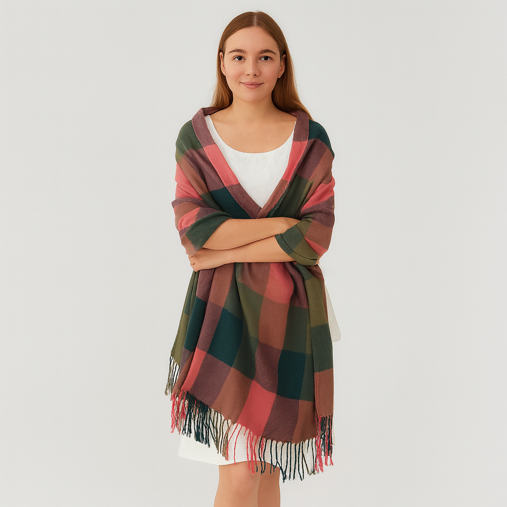 Sofia | Oversized Winter Scarf with Soft Knit