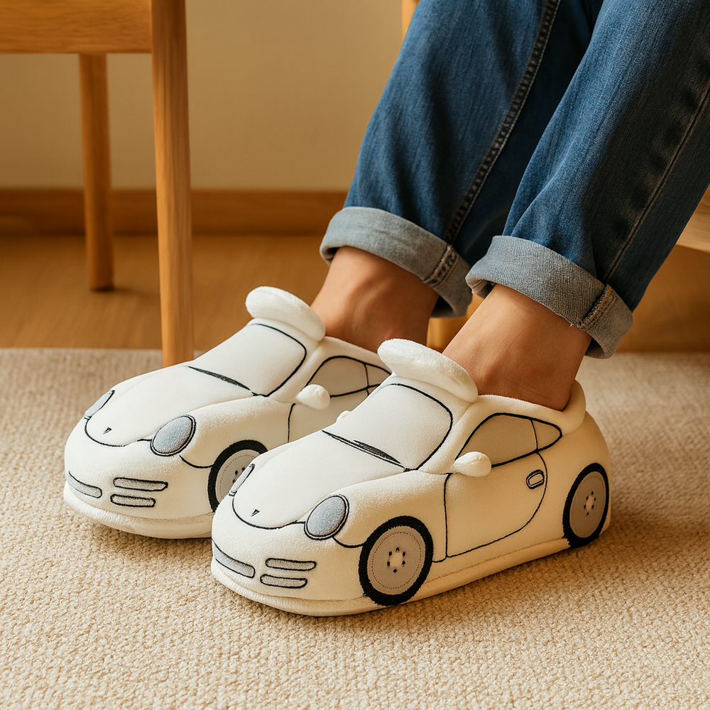 Anders | Men's Winter Slippers with Wool Lining