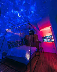Galaxy LED Speaker Projector Light