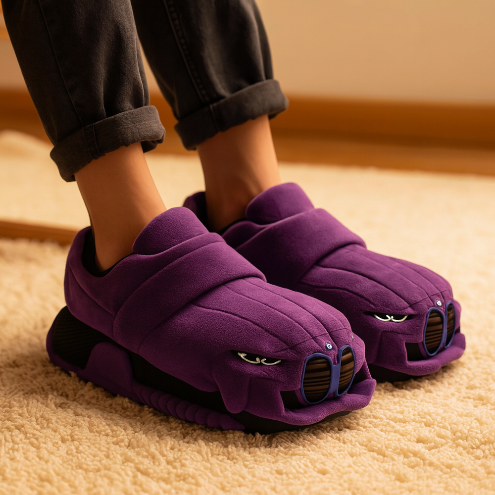 Anders | Men's Winter Slippers with Wool Lining
