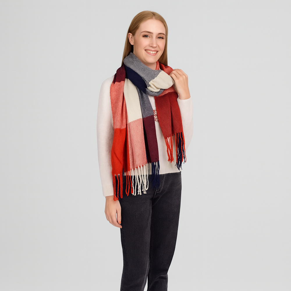 Sofia | Oversized Winter Scarf with Soft Knit