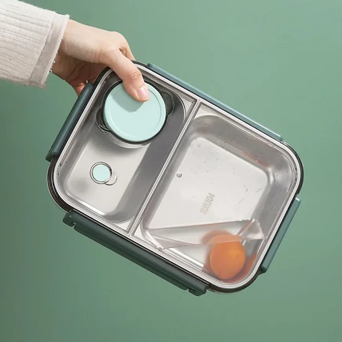 Lunch box for office and school – compact lunch box for on the go