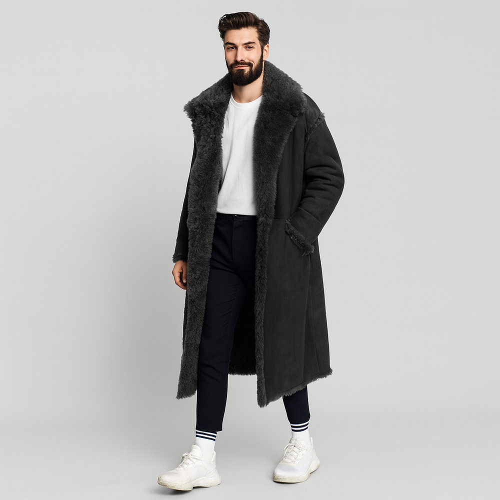 Henrik | Long Luxury Winter Coat for Men