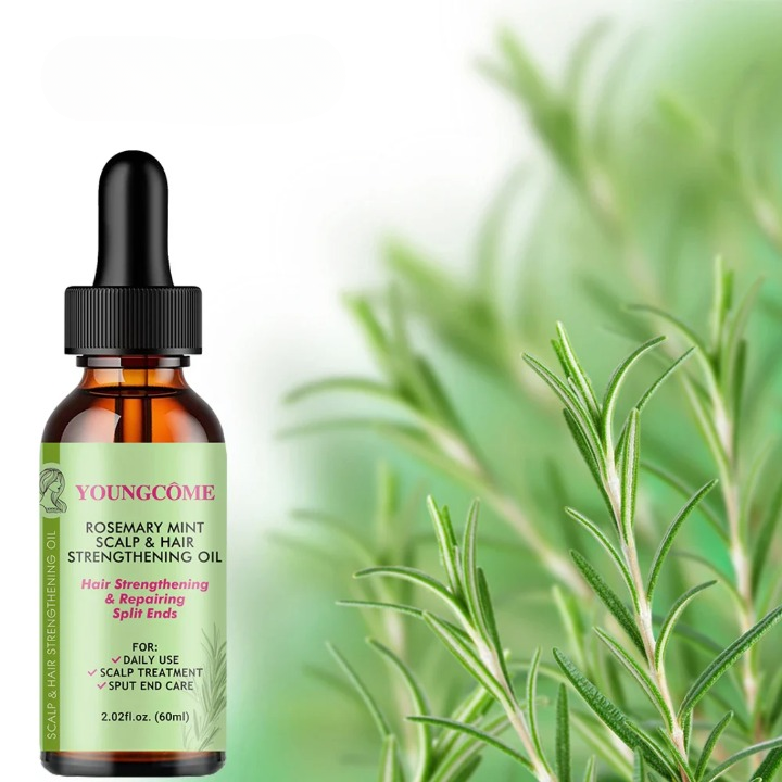 Rosemary Mint Hair Strengthening Oil - Nourishing Treatment