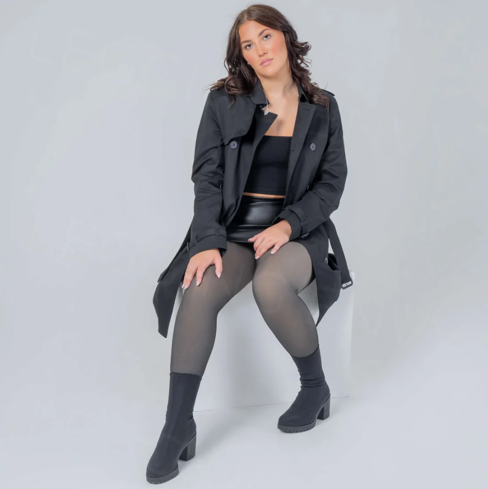Velvi - Ultra Stretchable Transparent Leggings
