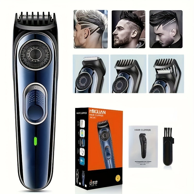 Cordless Hair Clipper and Trimmer Set for Men
