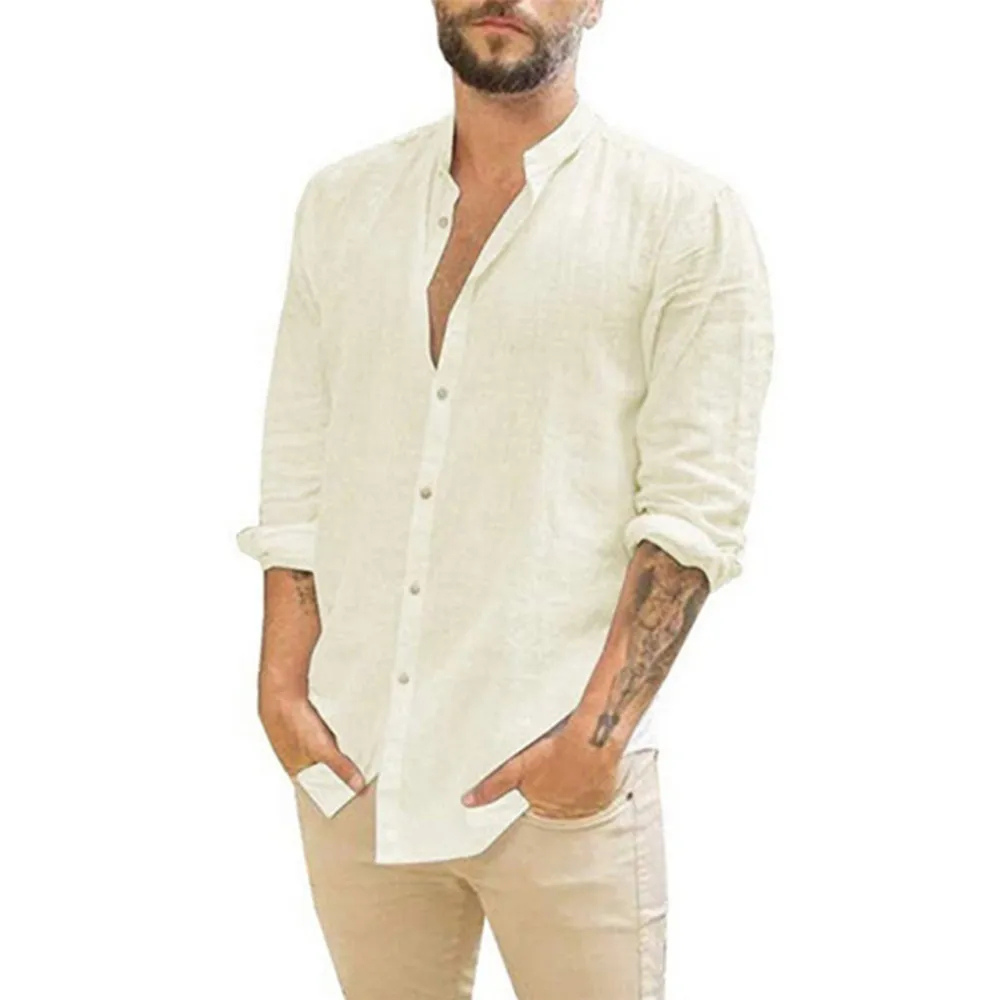 Brendon - Modern long-sleeve shirt with turtleneck