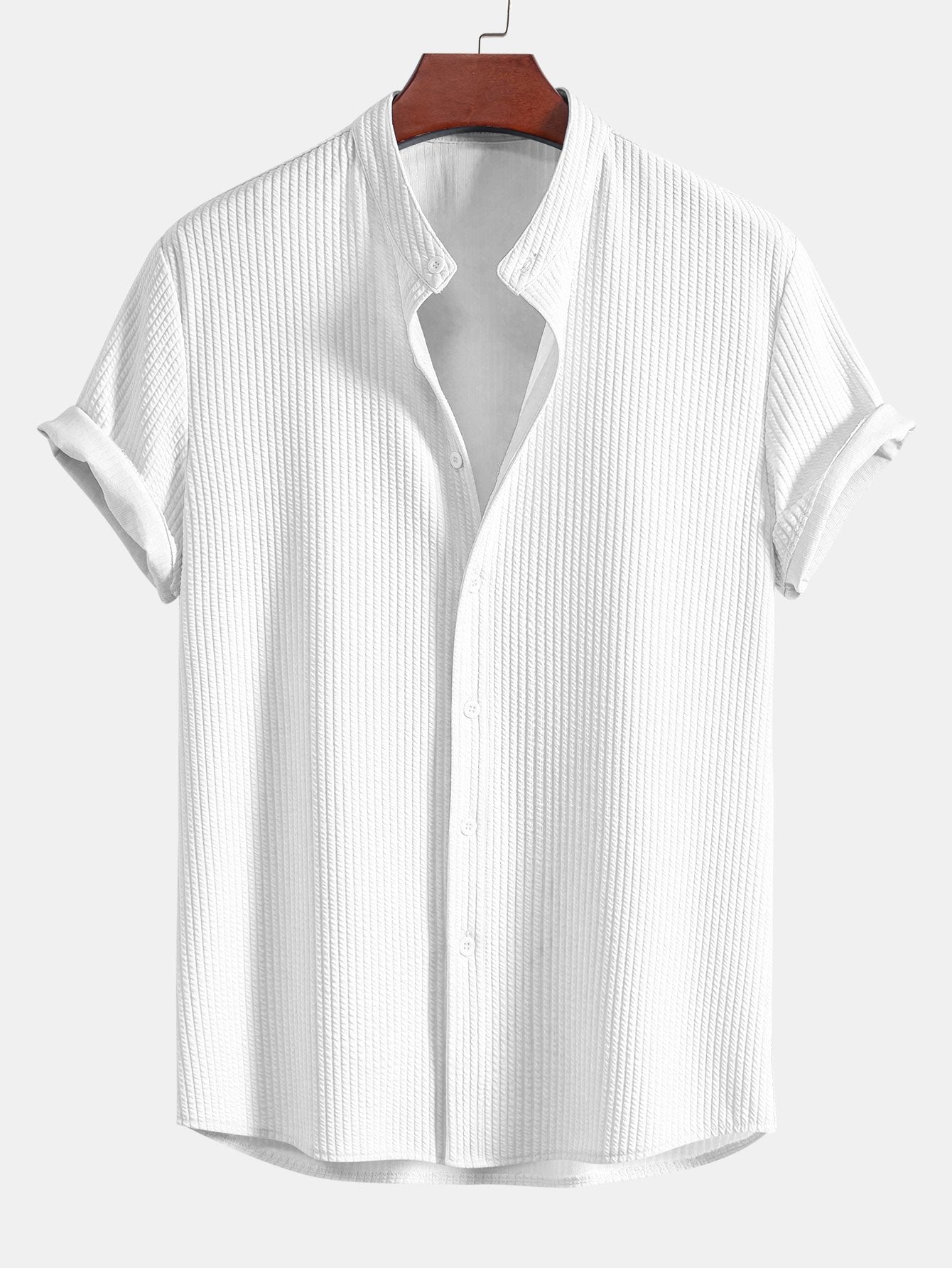 Markus | Ribbed Turtleneck Shirt with a Fitted cut