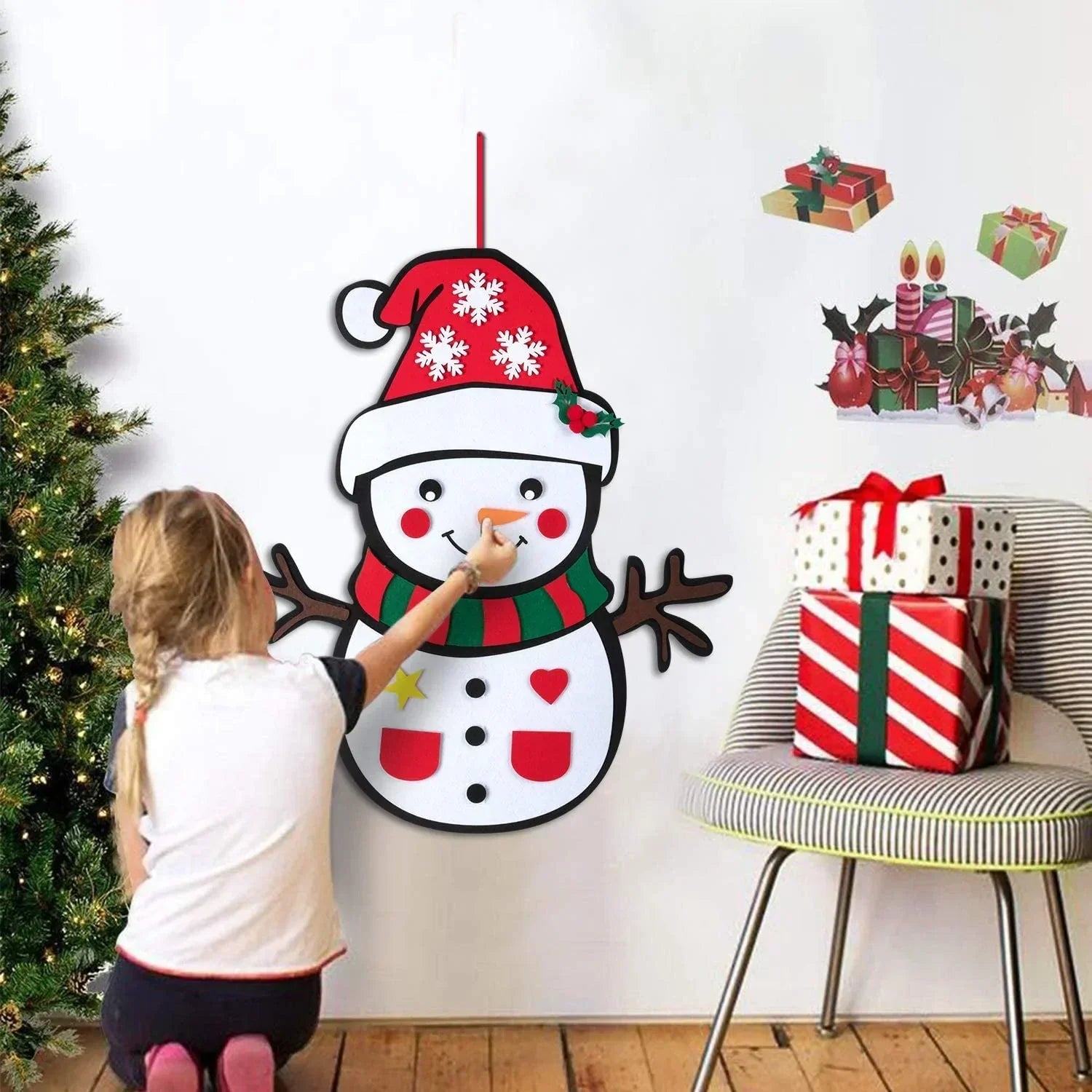 Felt Pine Tree - Montessori