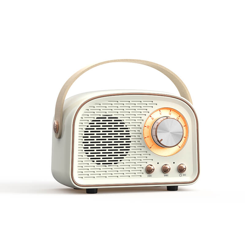 RetroVibe - Vintage Bluetooth Speaker with FM Radio