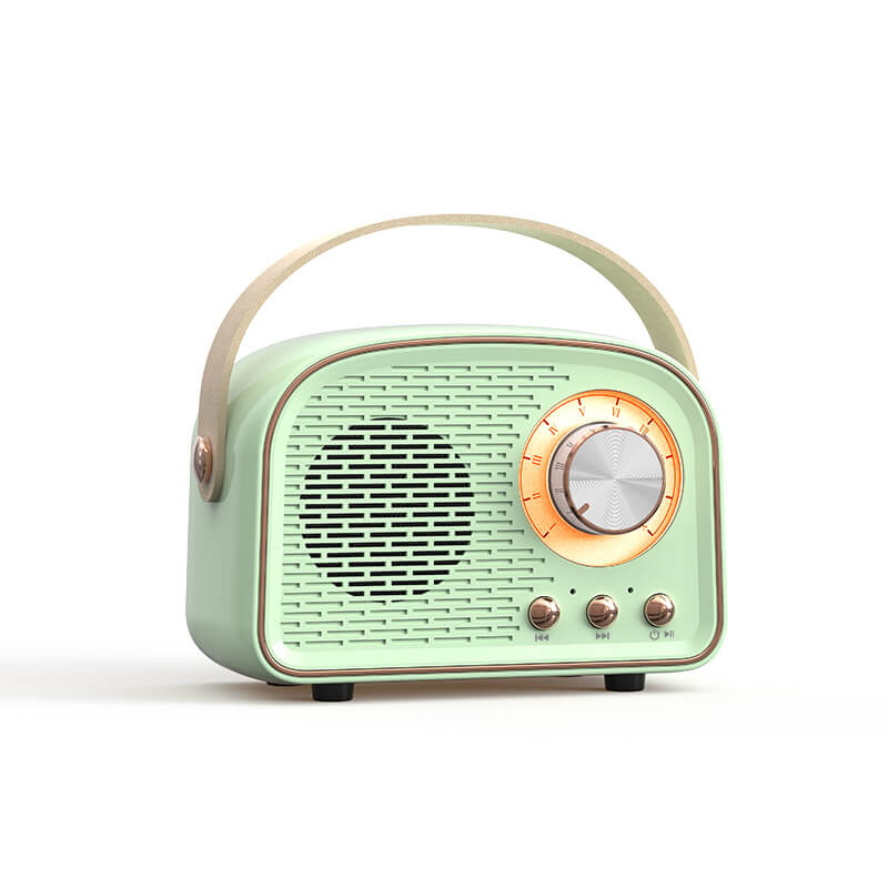 RetroVibe - Vintage Bluetooth Speaker with FM Radio