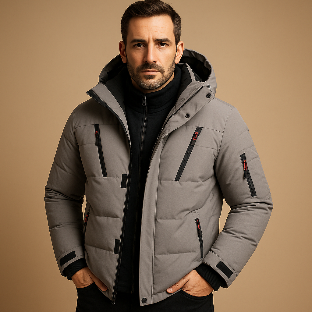 Waterproof Winter Jacket with Warm Lining for men | Joris